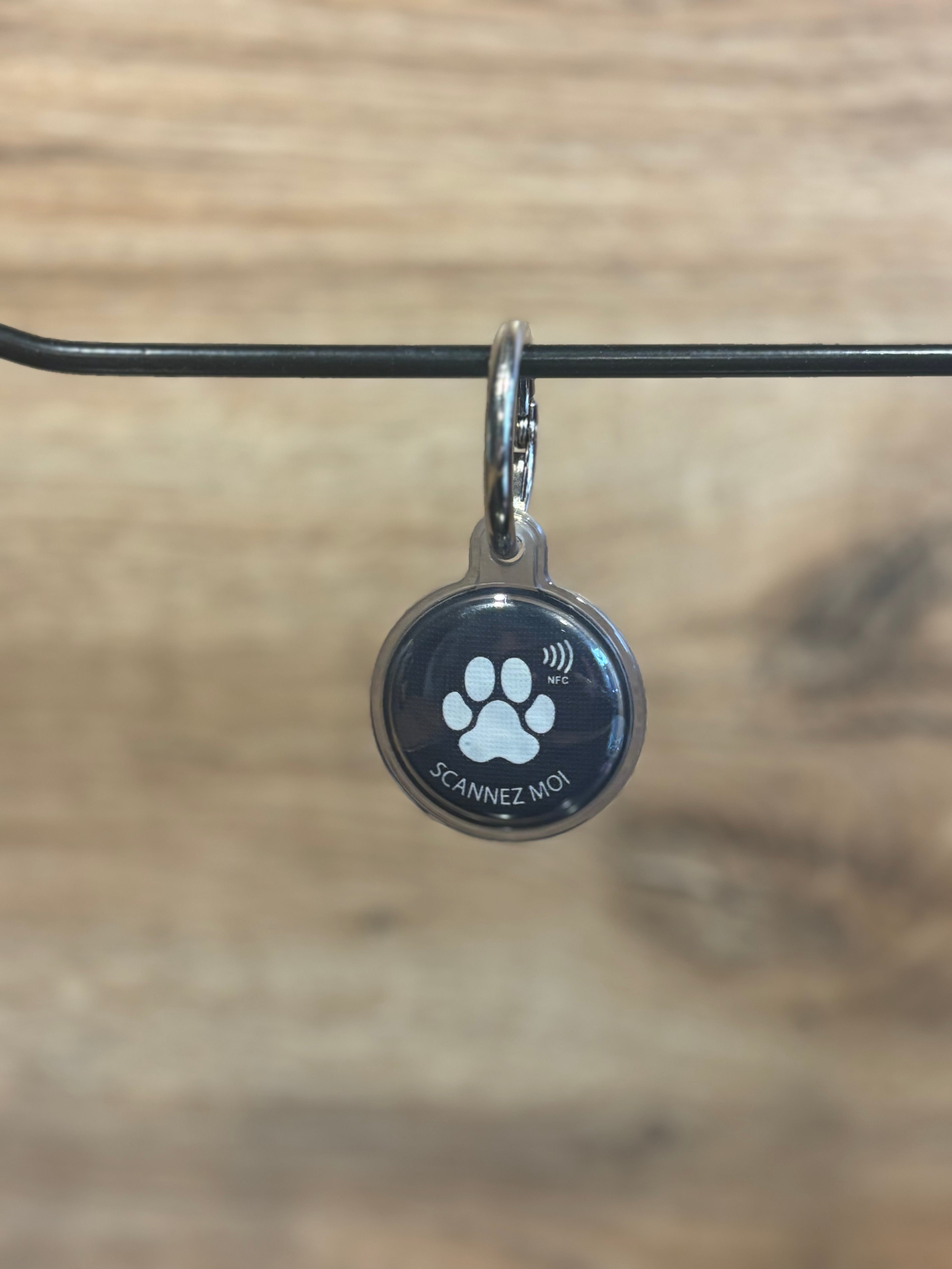 ProxyToutou – Médaillon NFC Noir
